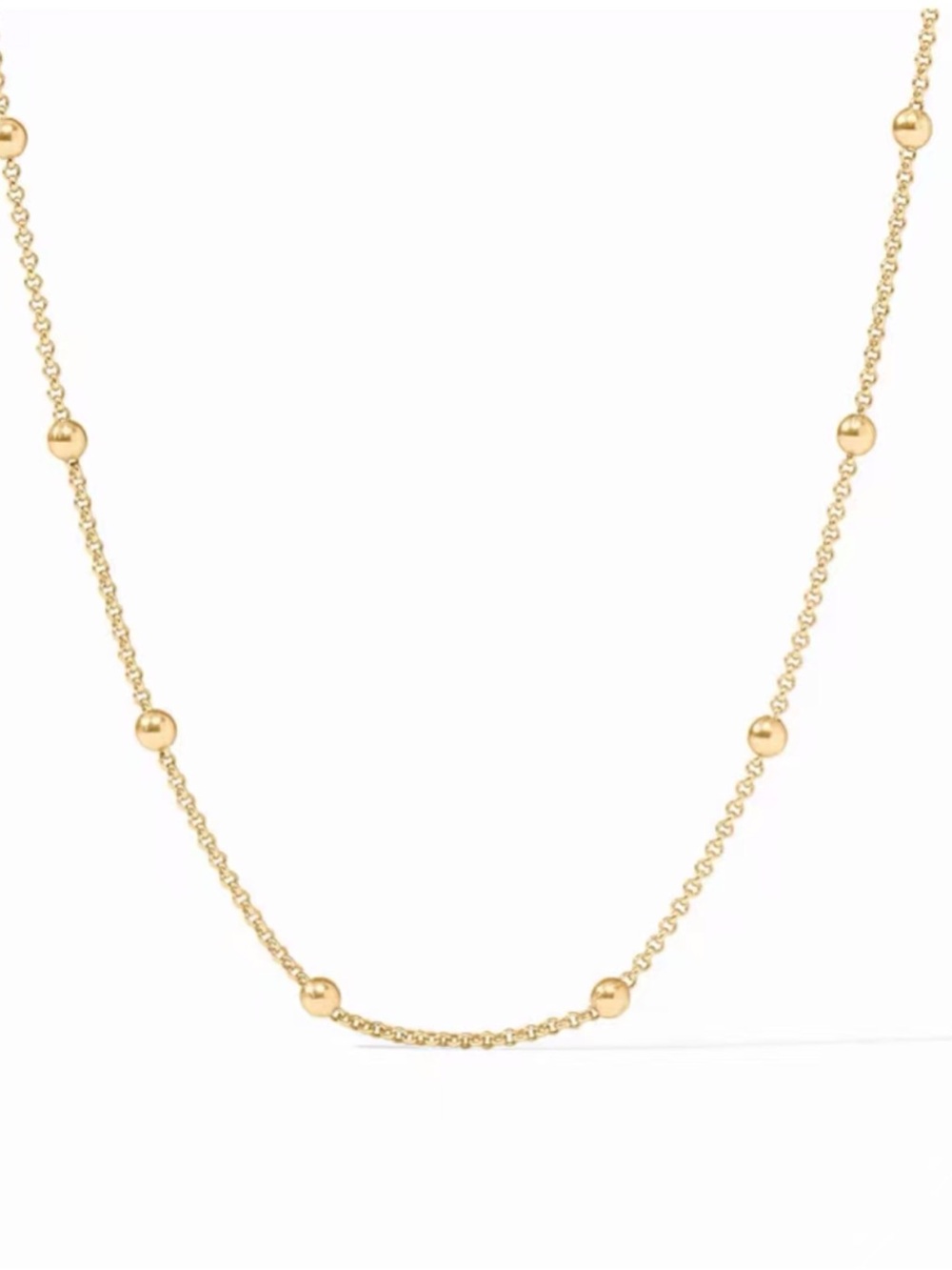 NWOT Julie Vos Solara Delicate Station Necklace